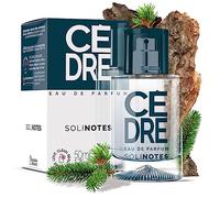 SOLINOTES Cedarwood - Profumo da uomo, fragranza legnosa, raffinata e lenitiva, prodotto in Francia - vegano, 50 ml