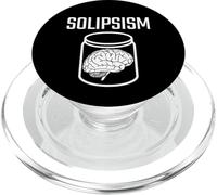 SOLIPSISM Solipsismo Cervello in una vasca Filosofia Realtà PopSockets PopGrip per MagSafe