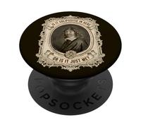 Solipsistica in Here or Just Me Rene Descartes Filosofia PopSockets PopGrip Adesivo