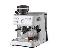 Solis Grind & Infuse Perfetta 1019 - Macchina da caffè con macinino - Macinacaffè Zero Static integrato, macchina da caffè con funzione vapore e acqua calda, in acciaio inox