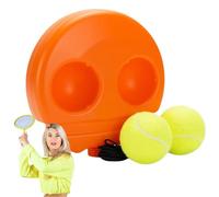 Solista Tennis Trainer Rimbalzo Strumento di allenamento per la pratica del tennis personale | Rimbalzo per allenatore di tennis elastico portatile,Attrezzature per l'allenamento di tennis durevole f