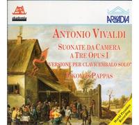 PAPPAS IAKOVOS (cembalo) - Suonata da camera a tre n.1 > n.12 opus I (vers.x Concerto per cembalo BWV 972 n.1 RE da Vivaldi Concerto per cembalo BWV 978 n.7 FA da Vivaldi