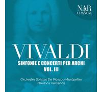 Solistes De Moscou - Vivaldi: Sinfonie E Concerti Per Archi - Vol. Iii - Cd