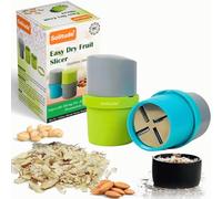 Solitude Tagliapasta per frutta secca, affettatrice, tritacardi, cioccolato e burro con lama 3 in 1 per mandorle, anacardi, ecc., in acciaio inox, plastica ABS, colore verde