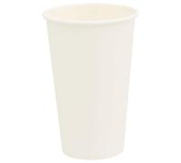 Solivagant Bicchieri da caffè in Carta 1000 pz 16oz 400ml Bianco,Bianco,12.65kg
