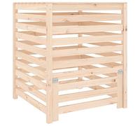 Solivagant Compostiera 82,5x82,5x99,5 cm in Legno Massello di Pino,Marrone,20kg