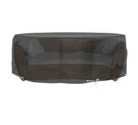 Solivagant Copertura Divano Isola con 10 Occhielli Ø236x67 cm Rotondo,Nero,1.34kg