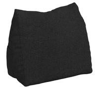 Solivagant Cuscino per Schiena Nero 60 x 20 x 50 cm Tessuto,Nero,1.96kg