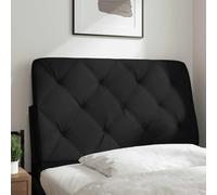 Solivagant Cuscino Testiera Nero 80 cm in Tessuto,Nero,1.6kg