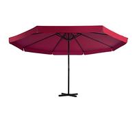 Solivagant Ombrellone da Giardino con Base Portatile Rosso,Rosso,30kg
