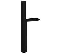 Solivagant Piedini per mobili 2 PCS Nero 66 x 36 x 160 mm Ferro,Nero,0.25kg