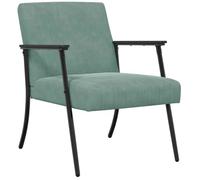 Solivagant Poltrona Verde Mare 59 x 75 x 78 cm Velluto,Spuma Marina,10.25kg