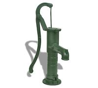 Solivagant Pompa d'Acqua con Supporto per Giardino in Ghisa,Verde,29.3kg