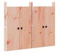 Solivagant Porta da Cucina 2 PCS Marrone 50 x 9 x 82 cm,Marrone,6.9kg