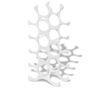 Solivagant Portabottiglie da Tavola in Alluminio per 15 Bottiglie Argento,Argento,3kg