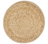 Solivagant Pouf Lavorato a Mano 40x45 cm in Juta,Marrone,3.53kg