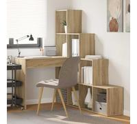 Solivagant Scrivania ad Angolo Rovere Sonoma 101,5 x 149,5 x 149,5 cm,Marrone,43.4,kg