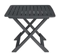 Solivagant Set da Bistrot 3 pz Pieghevole in Plastica Antracite,Antracite,12.86kg