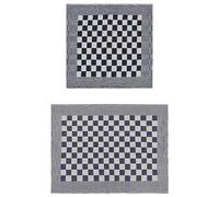 Solivagant Set Strofinacci 20 pz in Cotone Blu e Bianco,Multicolore,2.4kg