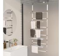 Solivagant Stendibiancheria Pensile a 5 Livelli in Alluminio,Argento,2.3,kg