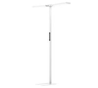 SOLLA Lampada da terra a LED per ufficio, luce diurna, lampada da ufficio, lampada da terra Uplight e downlight, 80 W + 40 W UGR≤16, adatta per uffici, biblioteche, cameretta dei bambini, sale