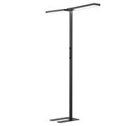 SOLLA Lampada da terra a LED per ufficio, luce diurna, lampada da ufficio, lampada da terra Uplight e downlight, 80 W + 40 W UGR≤16, adatta per uffici, biblioteche, cameretta dei bambini, sale