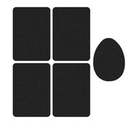 Solle Rettangolare Da 4 Pezzi E Sole Ovale Da 1 Pezzo, Accessori Per Scarpe, Cuscinetto Anti-Slittamento In Silicone.