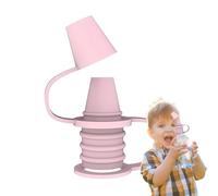 Sollee Adattatore per beccuccio a prova di versamento, beccuccio superiore per bottiglia in silicone a prova di versamento, Tappo per bottiglia d'acqua portatile, Sostituzione 'adattatore per