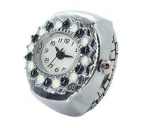 Sollee Anello Orologio Regalo di Gioielli Unisex | Orologio di Precisione per Natale Compleanno San Festa della Mamma Regali Speciali