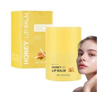 Sollee Balsamo per labbra all'ape, balsamo per labbra al - Balsamo per labbra riparatore per dormire giorno e notte,Balsamo per labbra idratante esfoliazione delicata, balsamo per labbra volumizzante