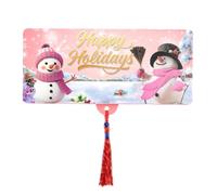 Sollee Biglietti di Natale - 10 buste | Buste natalizie per contanti, per ornamenti per la casa, nonni, studenti, madre e padre