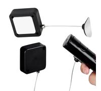Sollee Custode per telecomando, antifurto per corda, corda retrattile automatica, per parete, casa, camera da letto, soggiorno, hotel, comodino
