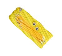 Sollee Divertente astuccio per matite, portatile, con cerniera, per cancelleria di grande capacità, per righelli in, scuola, scuola, studenti, insegnanti, artisti, ufficio, adolescenti