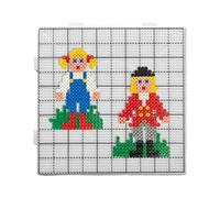 Sollee Fuse Bead Boards - Tavole quadrate resistenti al calore, riutilizzabili, vassoio per smistamento | per casa, scuola, aule, bambini, adulti, adolescenti, progetti artistici