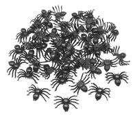Sollee Ragni di Halloween, Piccoli Ragni,50X Ragni Neri | Puntelli di scherzi di Halloween per Feste in Costume Carnevali Decorazione scherzosa di