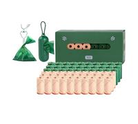 Sollee Rotoli Di Sacchetti Per Feci Di Cane - Porta Dispensatore Antigoccia 60 Rotoli,Sacchetti Per Feci Di Animali Senza Profumo,Per Animali Domestici Gatto Lettiera Spazzatura Cucciolo Esterno