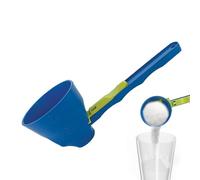 Sollee Scoop Imbuto Palestra - Cucchiaio Dosatore Imbuto Con Manico Più Lungo, Scoop Anti-rovesciamento Convertibile In Imbuto Con Base Di Fissaggio Per Misurazione Precisa Per Acqua
