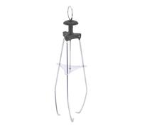 Sollevaggio per caldi - 66G 22.5x6.7x5,7 cm, clip per pinza in acciaio inossidabile | Strumento di manipolazione pratica | Morsetto da cerotto per utensili da cucina multifunzione per friggitri