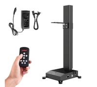 Sollevamento automatico Pan Tilt per trasmissioni in diretta, Slider verticale motorizzato per telecamera con 8 velocità regolabili, supporto per telecamera telecomandato, per streaming live