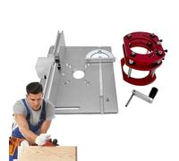 Sollevamento della tabella del router, di sollevamento per tavolo router | Kit di di sollevamento del router in legno pesante - Strumenti di lavorazione del legno in scala chiara Strumenti di incision