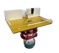 Sollevamento della tabella del router, di sollevamento per tavolo router,Kit di sollevamento del router di legno - Strumenti di lavorazione del legno in scala chiara Strumenti di incisione pratica per