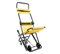 Sollevamento manuale per scale, capacità di carico 159 kg, pieghevole, con 4 ruote, portatile, per camper di soccorso, vigile del fuoco