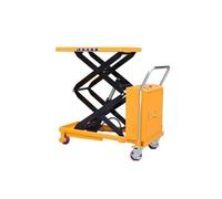 Sollevamento materiali, Capacità di carico massima 500 kg, piattaforma sollevamento idraulica elettrica da 1,5 m, camion con pianale mobile e veicolo movimentazione