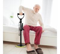 Sollevamento per anziani, 60 cm, con manico laterale, aiuto per alzarsi dal pavimento, aiuto per la mobilità quotidiana (giallo)