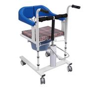 Sollevamento per pazienti, capacità di carico 90 kg, idraulica, per pazienti, sedia a rotelle, multifunzione, con vasino portatile per famiglie, case di cura, ospedali