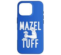 Sollevamento pesi Braccio Allenamento Pun Mazel Tuff Ebrei Bar Mitzvah Custodia per iPhone 16 Pro