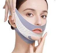 Sollevamento Viso,Dispositivo per il Contouring del Viso - con fibbia regolabile strumento per plasmare il contorno del viso,Adatto a Donne, Signore, Uomini, Fidanzate, Madri, Uso Domestico e Viaggi