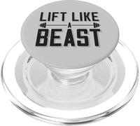 Sollevare Come Una Bestia Dicendo Bodybuilder Barbell PopSockets PopGrip per MagSafe