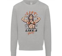 Sollevare Come Una Ragazza Felpa Bodybuilding Uomo