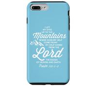 Sollevare gli occhi dove viene il mio aiuto dal Signore Salmo 121 Custodia per iPhone 7 Plus/8 Plus